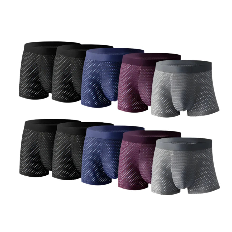BambooLux Elegante Boxer | Comfort assoluto per un'intera giornata di piacere