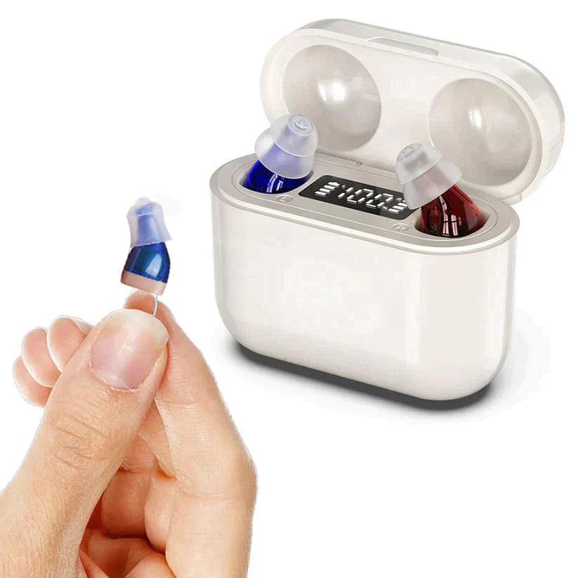 Brehn | HearPro | Apparecchio acustico ricaricabile | Invisibile e Confortevole | Soluzione semplice per problemi di udito