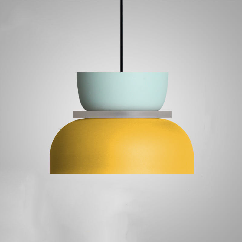 Lampada a sospensione LED 1 luce Nordic Colorful Macaron