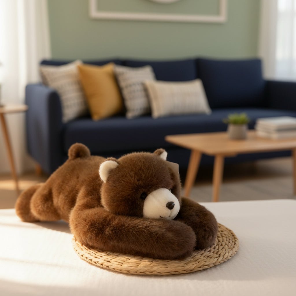 SOFTHUGGO – Compagno di coccole per ridurre lo stress con pelliccia sintetica ultra morbida