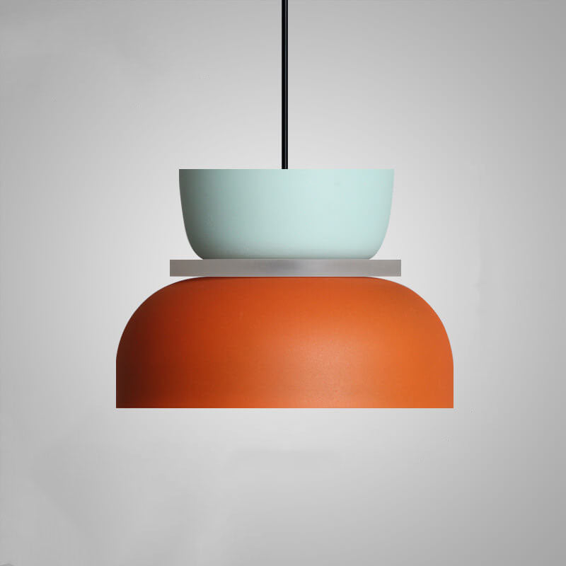 Lampada a sospensione LED 1 luce Nordic Colorful Macaron