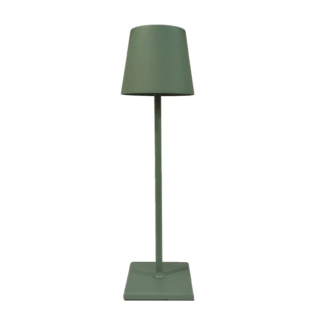 Lampada da tavolo Callon – Metallo – Nero – 30 cm – Lampada touch wireless per design moderno