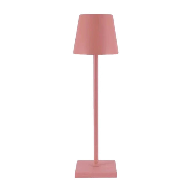 Lampada da tavolo Callon – Metallo – Nero – 30 cm – Lampada touch wireless per design moderno