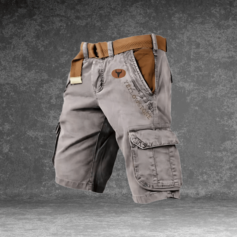 MAVERICK Shorts – Pantaloni Cargo Comodi con molte tasche per Uomini