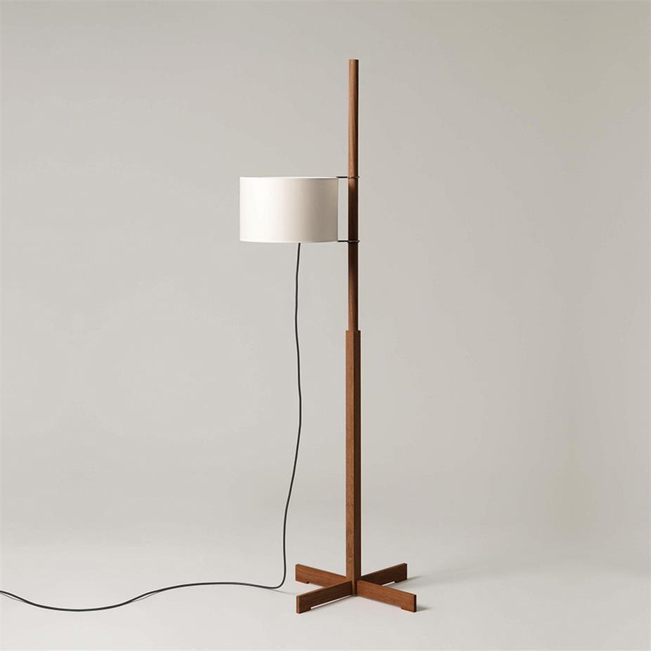 Casvani Lampada da Terra – Legno – Beige – 160 cm – Design Moderno per Soggiorno e Angolo Lettura