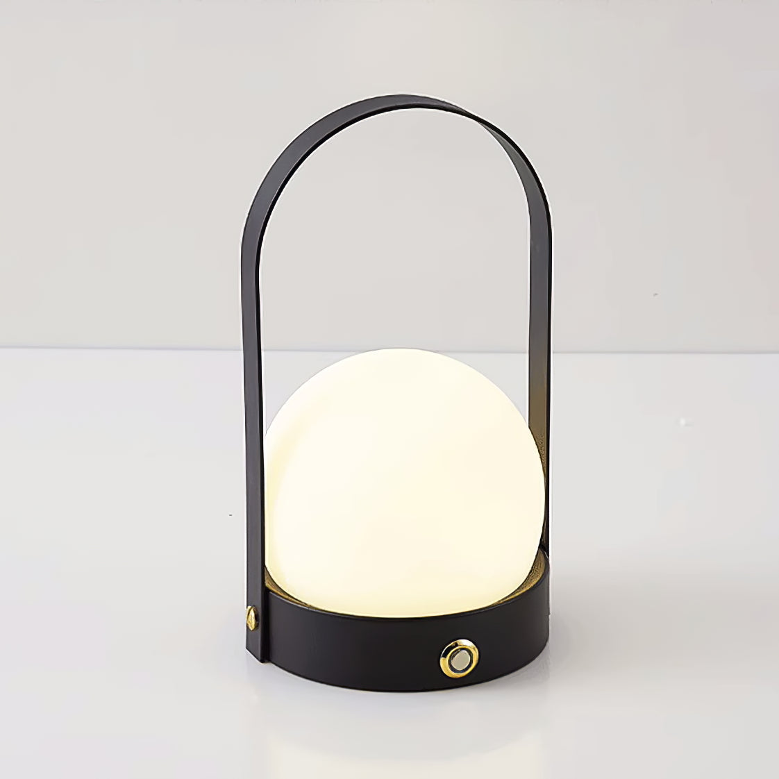 Lampada da Tavolo Cero Bol – Metallo & Vetro – Oro/Nero/Bianco – Design Moderno – Colori LED Regolabili