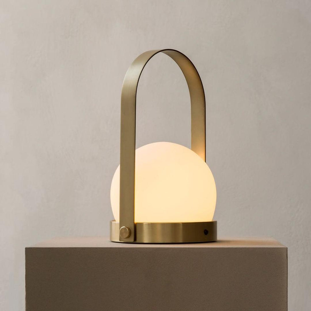 Lampada da Tavolo Cero Bol – Metallo & Vetro – Oro/Nero/Bianco – Design Moderno – Colori LED Regolabili