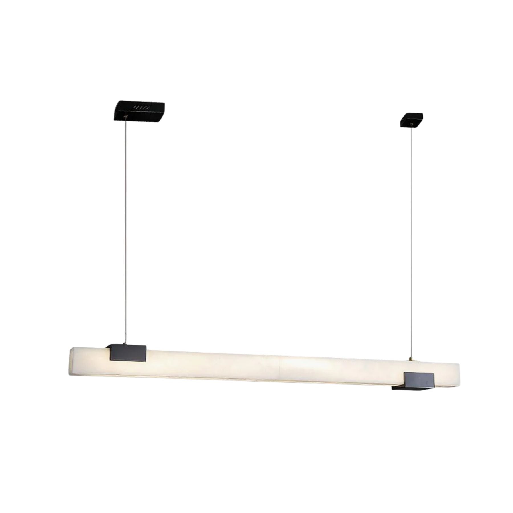 Ceyri Lampadario – Alabastro & Ottone – Bianco – Ø 30 cm – Design Moderno