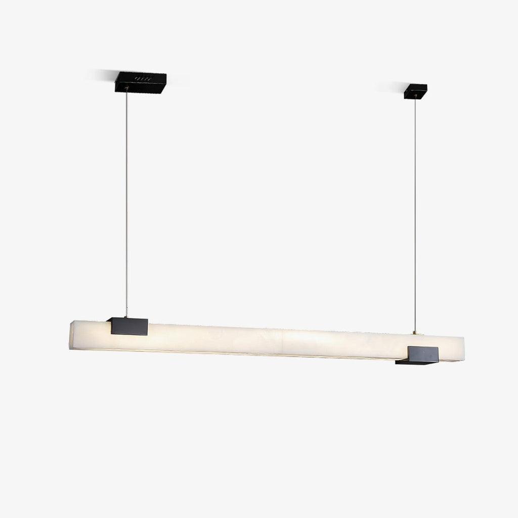 Ceyri Lampadario – Alabastro & Ottone – Bianco – Ø 30 cm – Design Moderno
