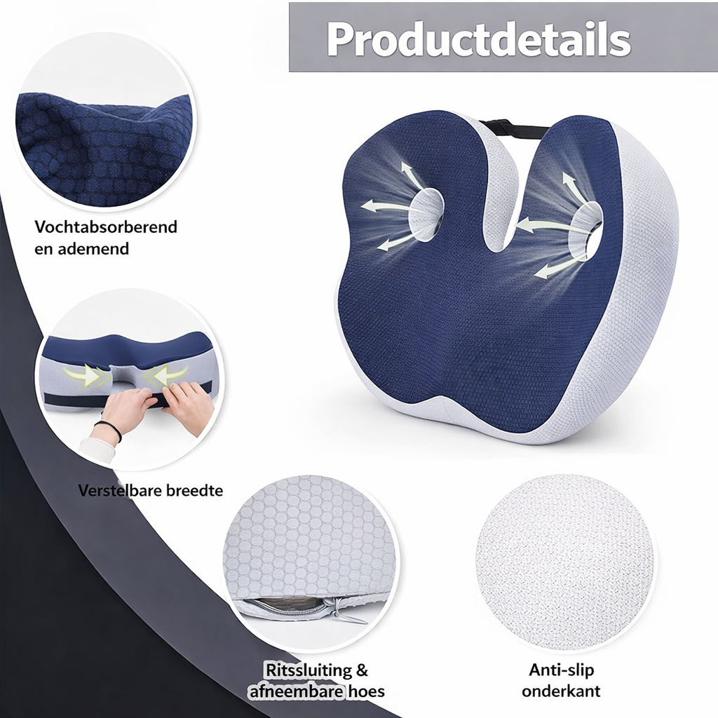 FlexiSeat | Cuscino Ergonomico Regolabile