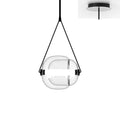 Lampada a sospensione Cindezzo – Vetro – Trasparente/Fumè/Colorato – Moderna – Ideale per sala da pranzo e soggiorno