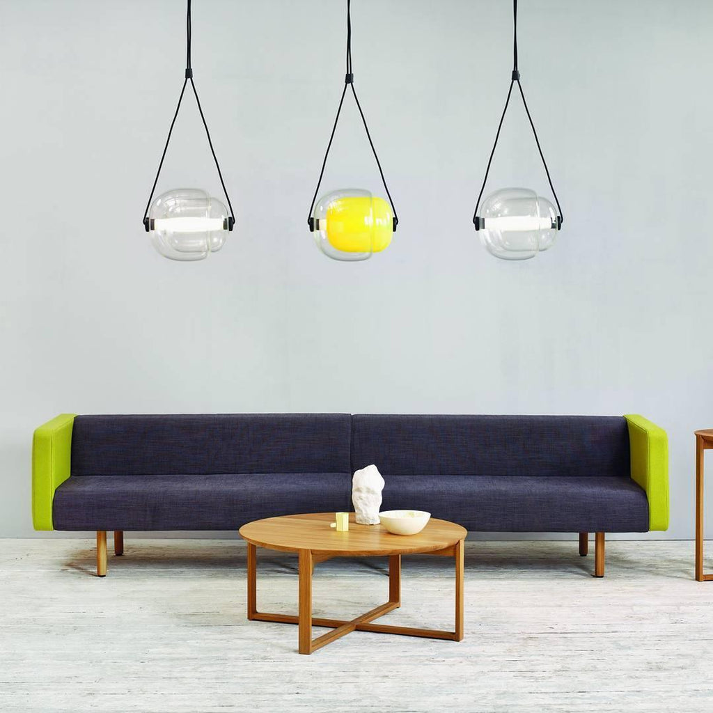 Lampada a sospensione Cindezzo – Vetro – Trasparente/Fumè/Colorato – Moderna – Ideale per sala da pranzo e soggiorno