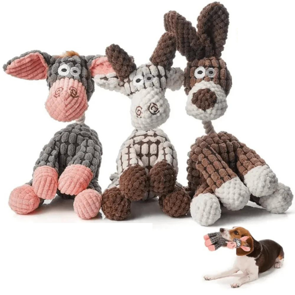 Sandsberg | Giocattolo robusto per cani in peluche | Design resistente e durevole | Modelli multipli