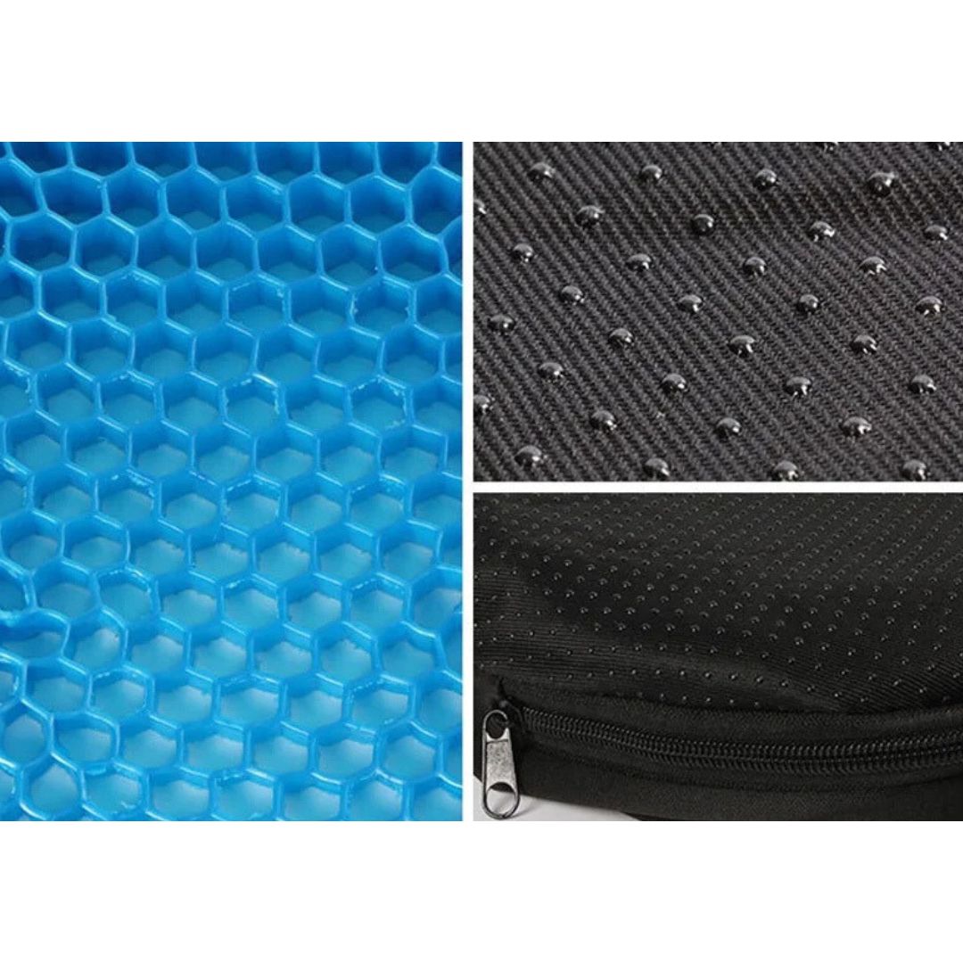 Cuscino di Supporto per il Coccige con Gel Ergonomico per il Comfort della Schiena
