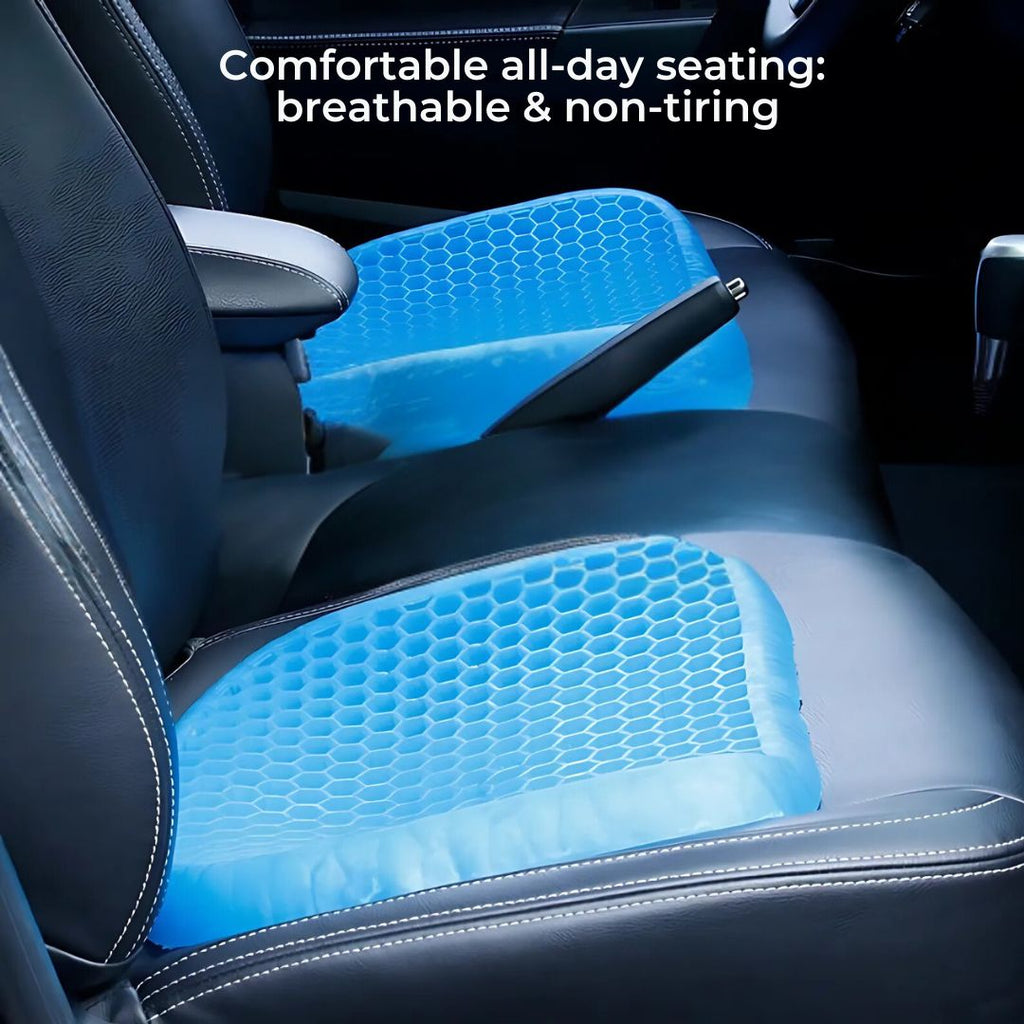 Cuscino di Supporto per il Coccige con Gel Ergonomico per il Comfort della Schiena