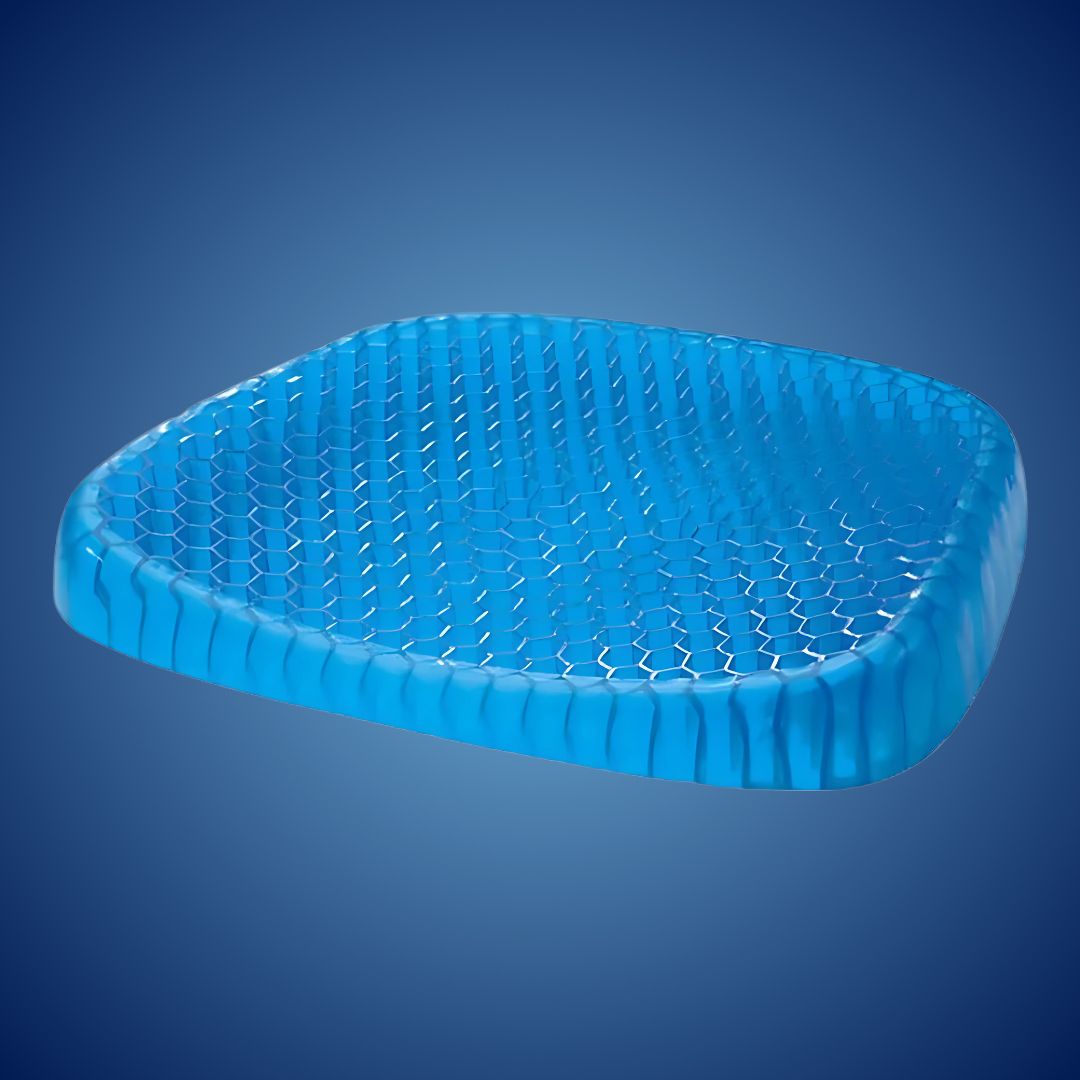 Cuscino di Supporto per il Coccige con Gel Ergonomico per il Comfort della Schiena