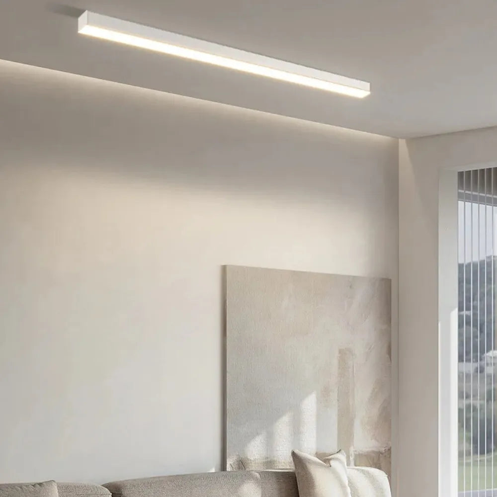 Lampada da soffitto Culnan – Metallo – Bianco – Ø40 cm – Illuminazione LED minimalista per il soggiorno