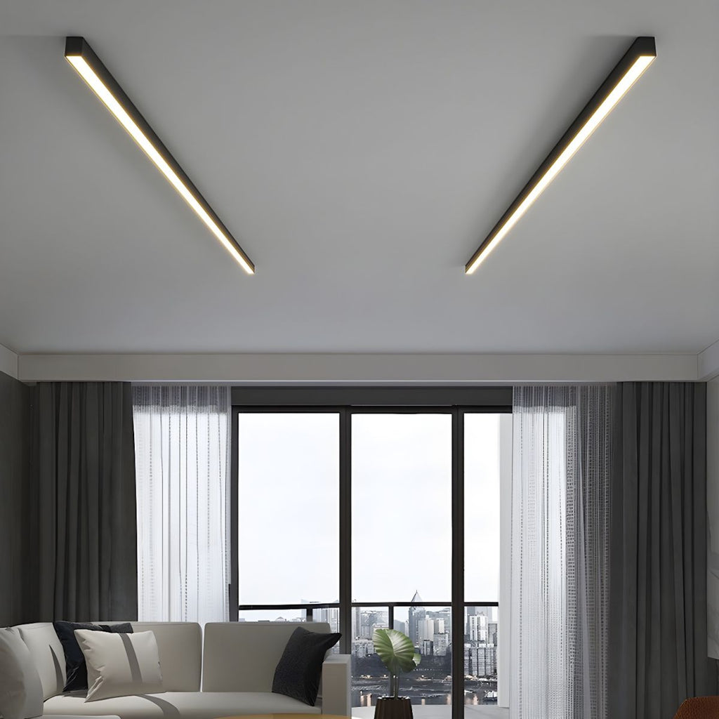 Lampada da soffitto Culnan – Metallo – Bianco – Ø40 cm – Illuminazione LED minimalista per il soggiorno
