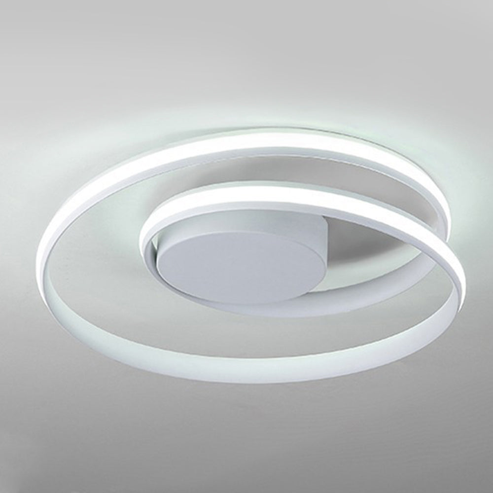 Lampada da soffitto – Ferro & Gel di silicone – Bianco – Ø 50 cm – Design moderno per soggiorno e sala da pranzo