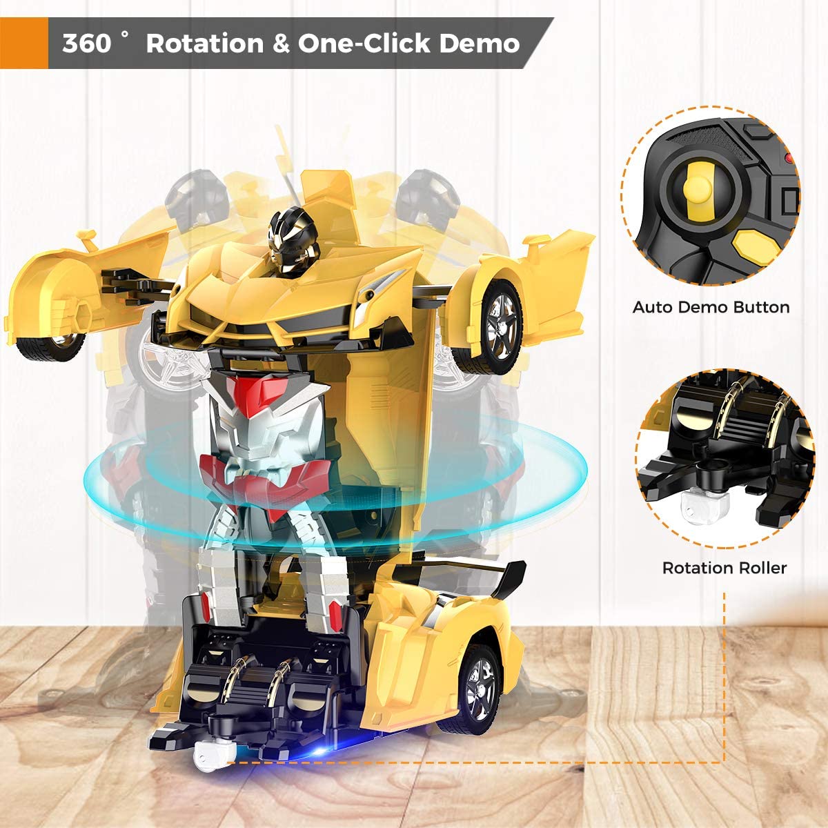Auto RC trasformabili per bambini