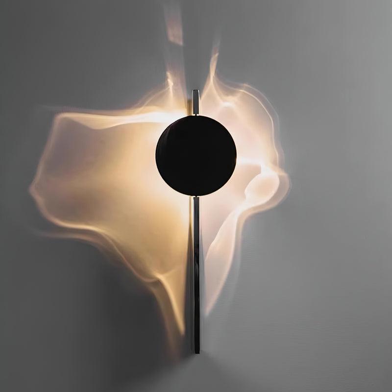 Lampada da Parete Domesi – LED – Nera – 3 Altezze – Affascinante Proiezione di Luce per Interni