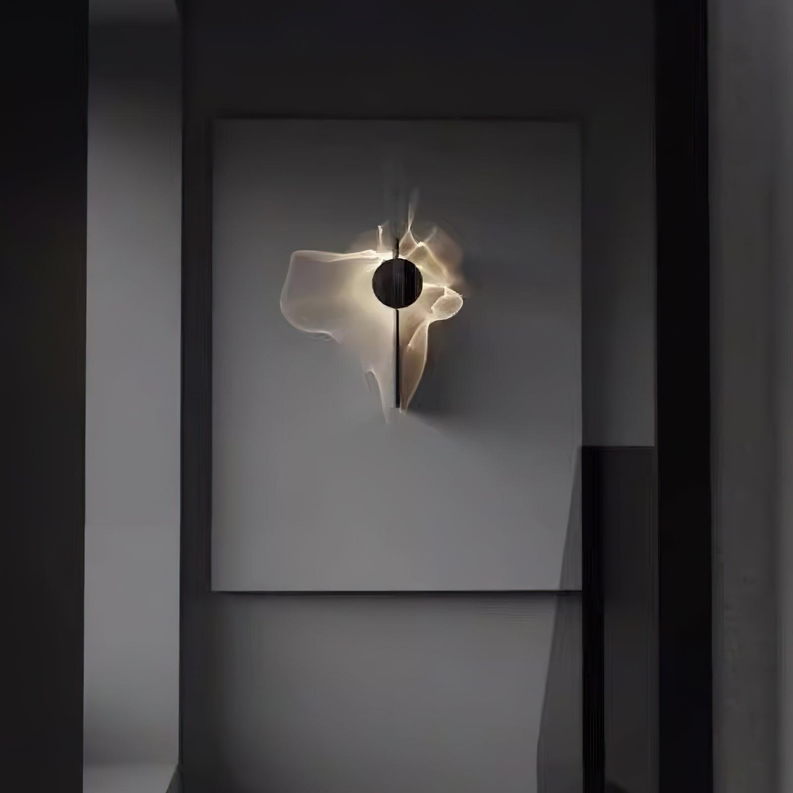 Lampada da Parete Domesi – LED – Nera – 3 Altezze – Affascinante Proiezione di Luce per Interni