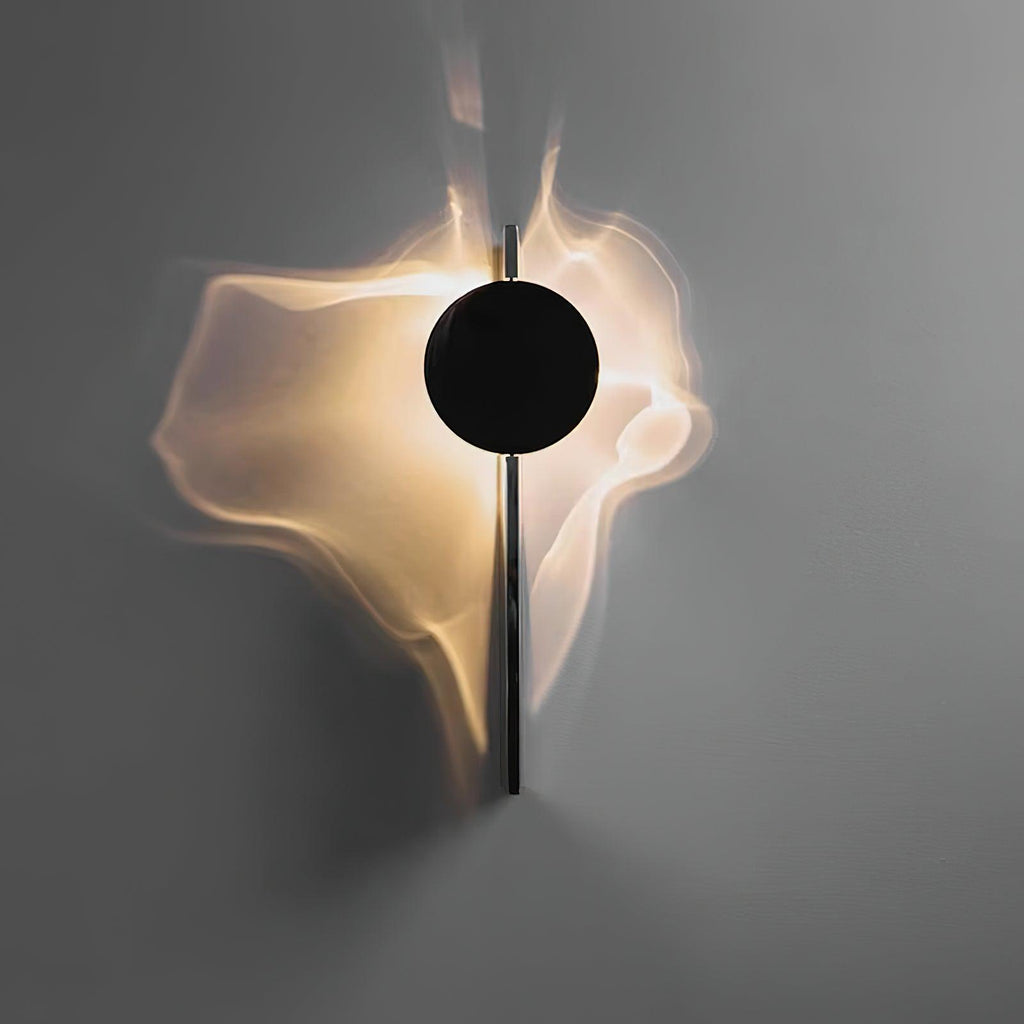 Lampada da Parete Domesi – LED – Nera – 3 Altezze – Affascinante Proiezione di Luce per Interni