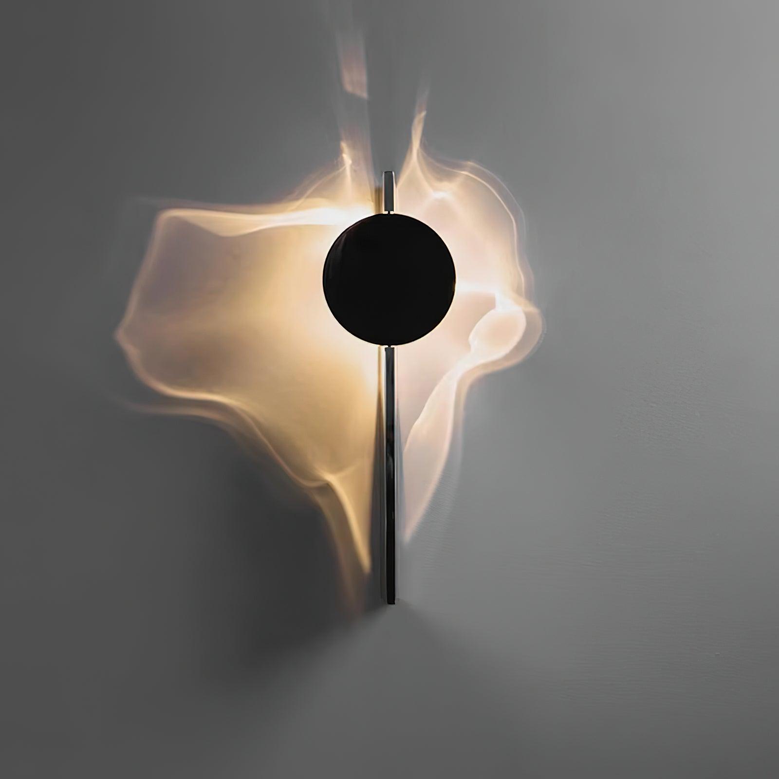 Lampada da Parete Domesi – LED – Nera – 3 Altezze – Affascinante Proiezione di Luce per Interni