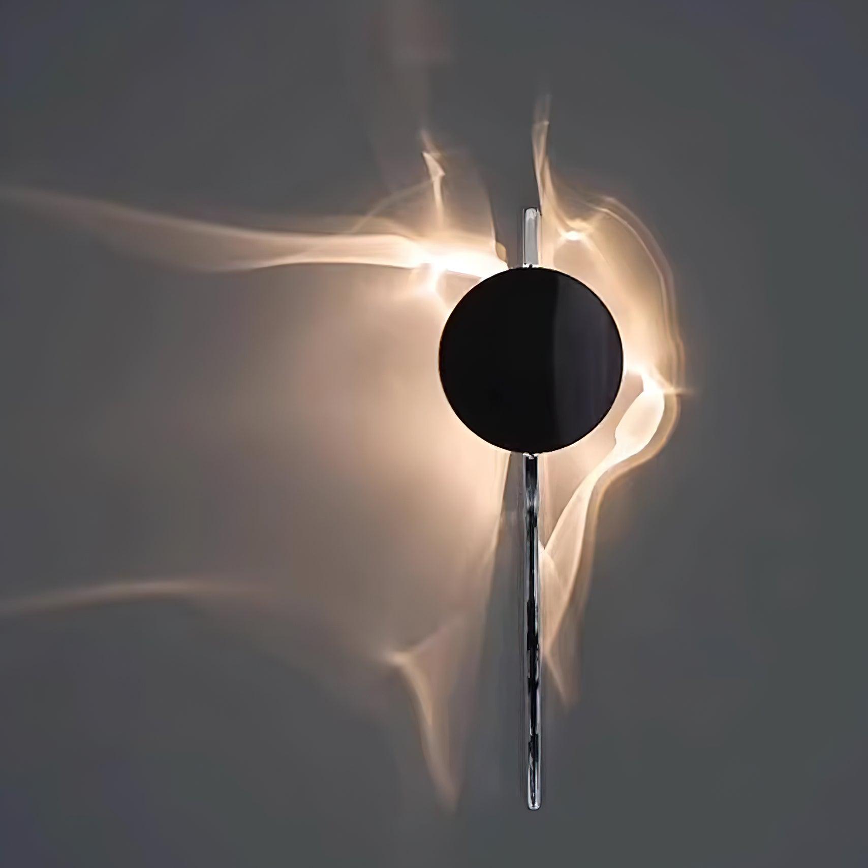 Lampada da Parete Domesi – LED – Nera – 3 Altezze – Affascinante Proiezione di Luce per Interni