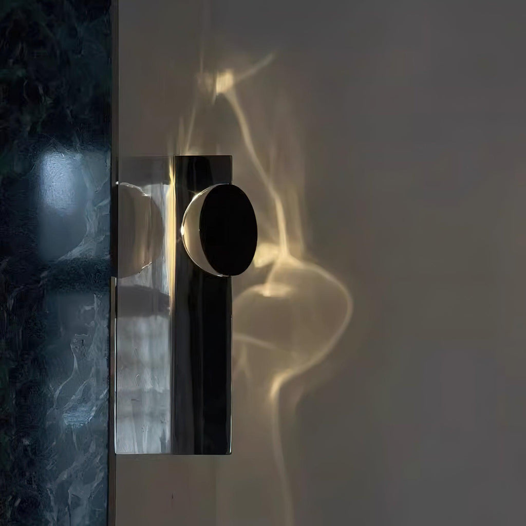 Lampada da Parete Domesi – LED – Nera – 3 Altezze – Affascinante Proiezione di Luce per Interni