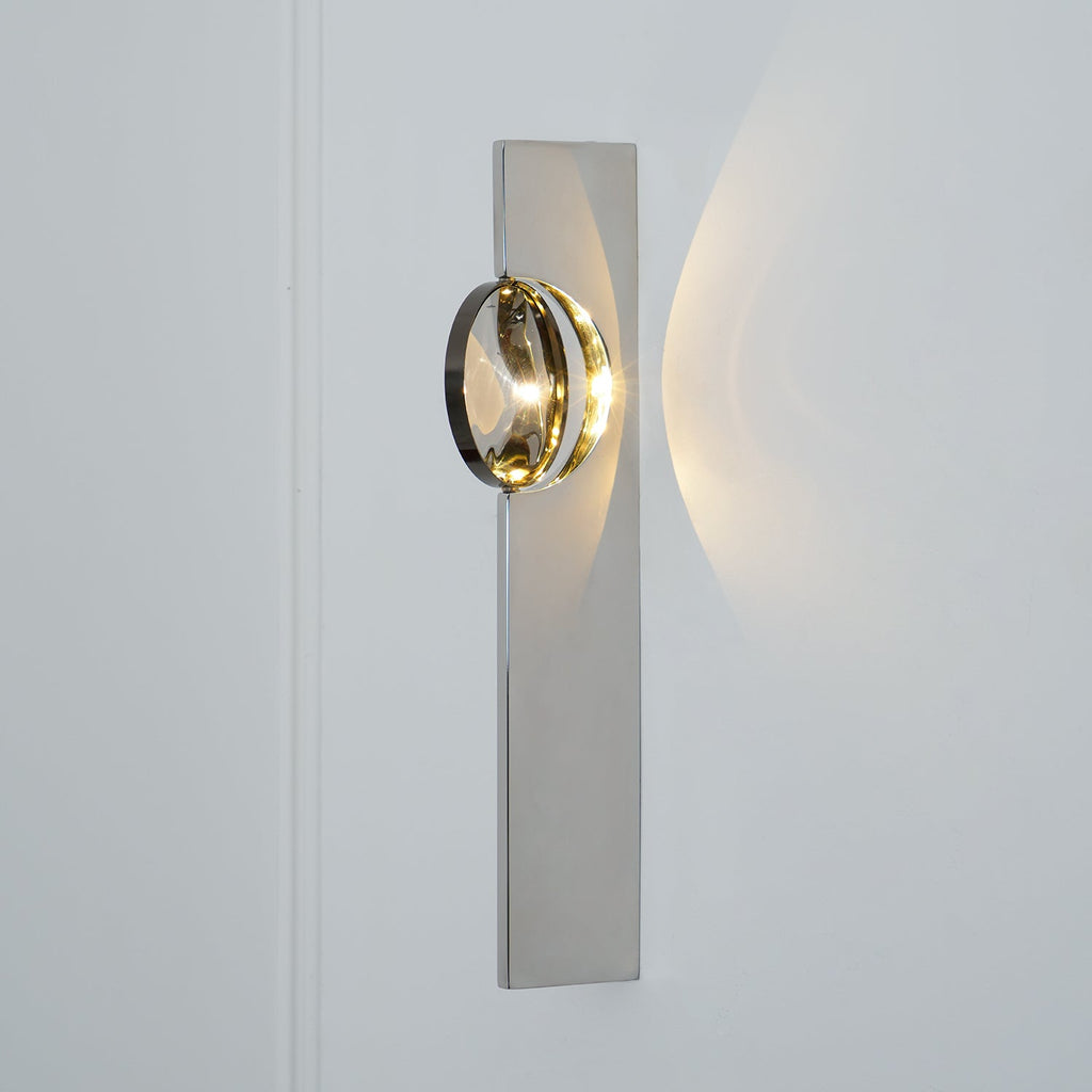Lampada da Parete Domesi – LED – Nera – 3 Altezze – Affascinante Proiezione di Luce per Interni