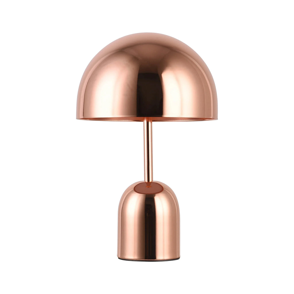 Lampada da Tavolo Dorvelle – Rame – 18×30 cm – Dimmerabile – Design Moderno per un'Arredamento Elegante