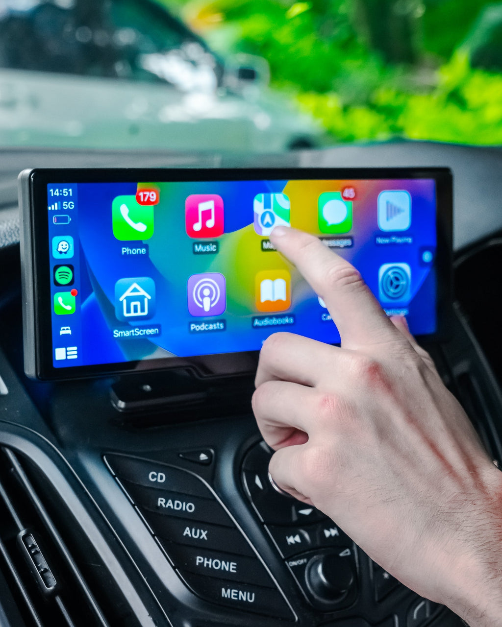 SmartRide Connect | Utilizzabile per ogni auto | Inclusi Apple / Android Carplay