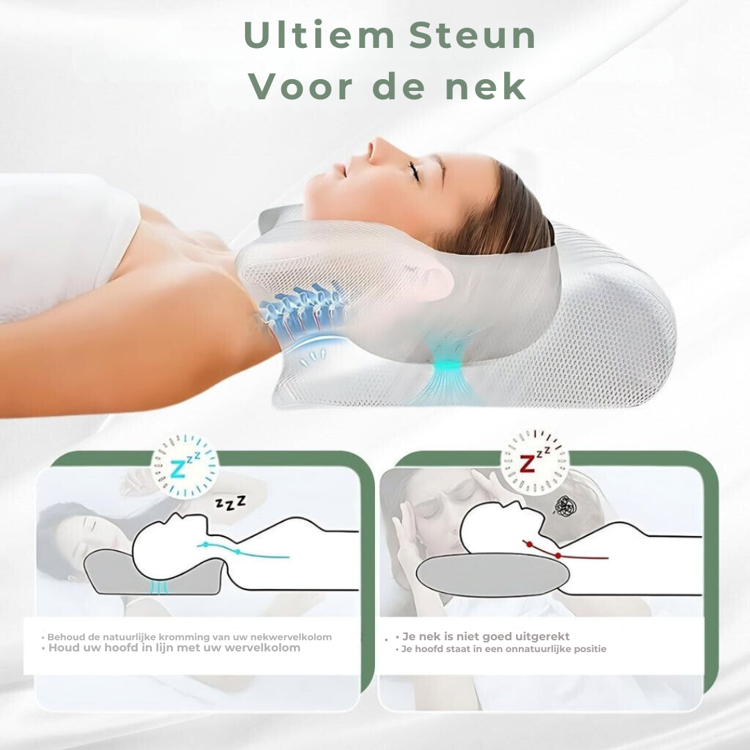 DreamAlign Cuscino Ortopedico – Cuscino di Lusso in Memory Foam per Dolori Cervicali & Tutte le Posizioni di Sonno
