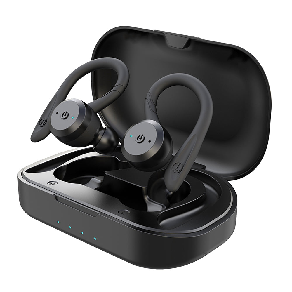 Vega - Auricolari sportivi wireless impermeabili con 20 ore di autonomia