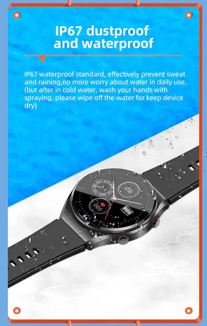 VitaPulse Pro Watch Tracker di Metriche Sanitarie Smartwatch