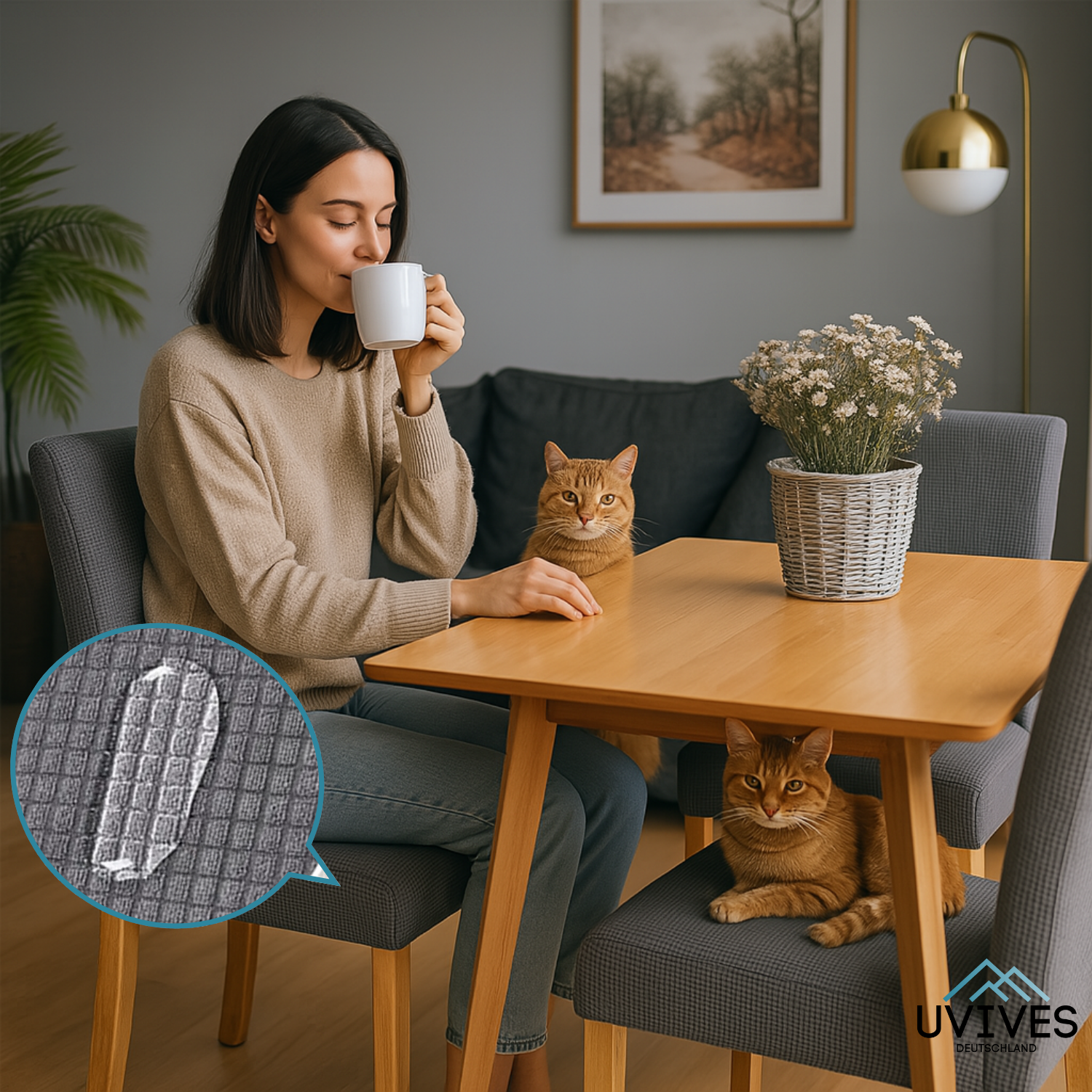 1+1 GRATIS | EasyChair - Fodere per Sedie Premium Stretch