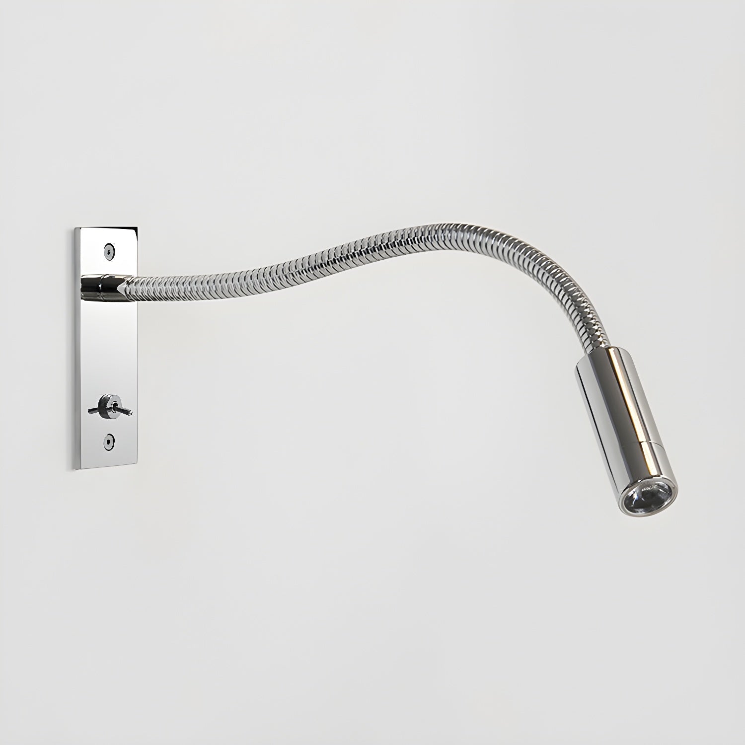 Lampada da Parete Elezor – Metallo – Nero – Braccio Flessibile – Moderno Applique LED per Accenti Confortevoli