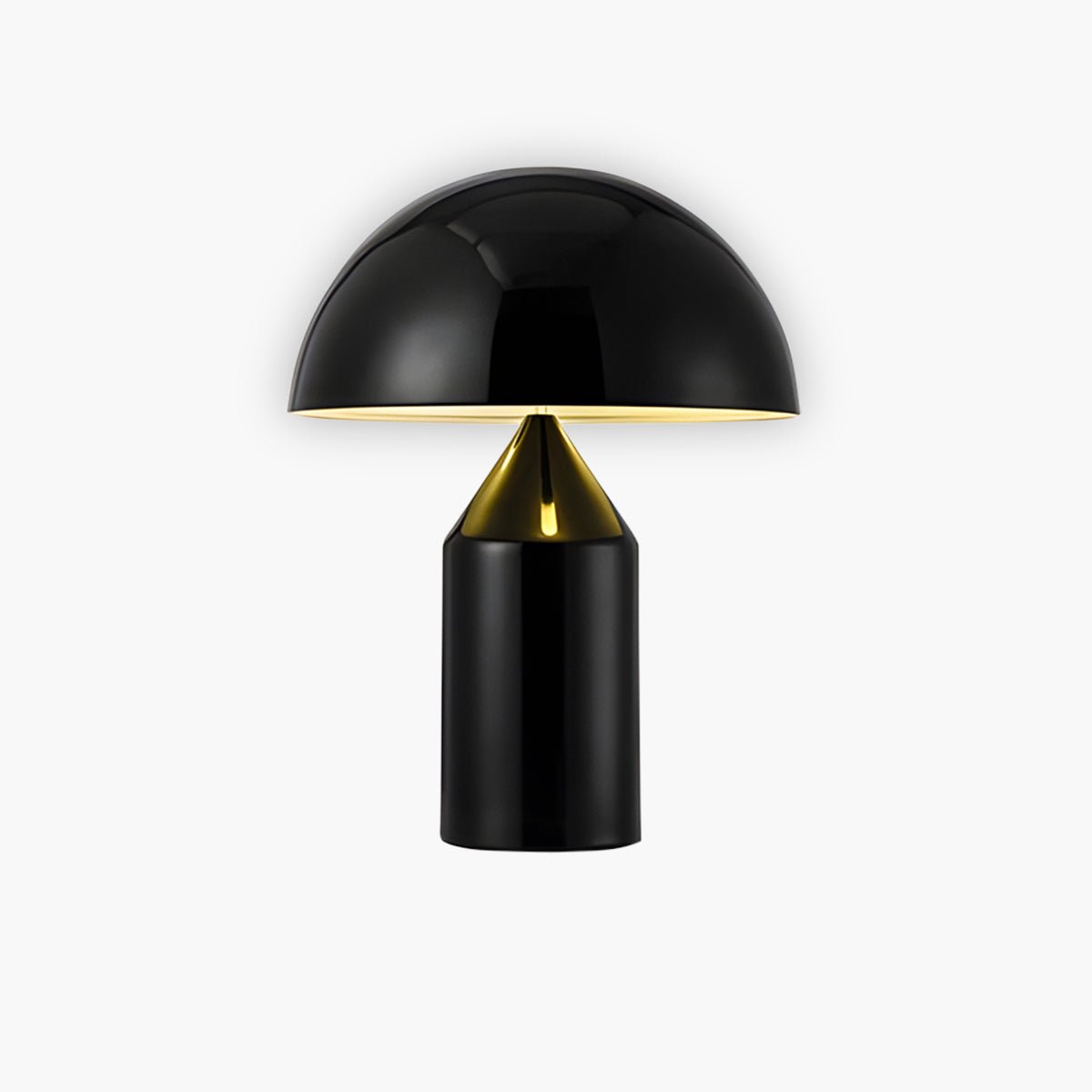 Estylo Lampada da Tavolo – Metallo & Vetro – Bianco – Ø 30 cm – Design Moderno per Illuminazione Elegante