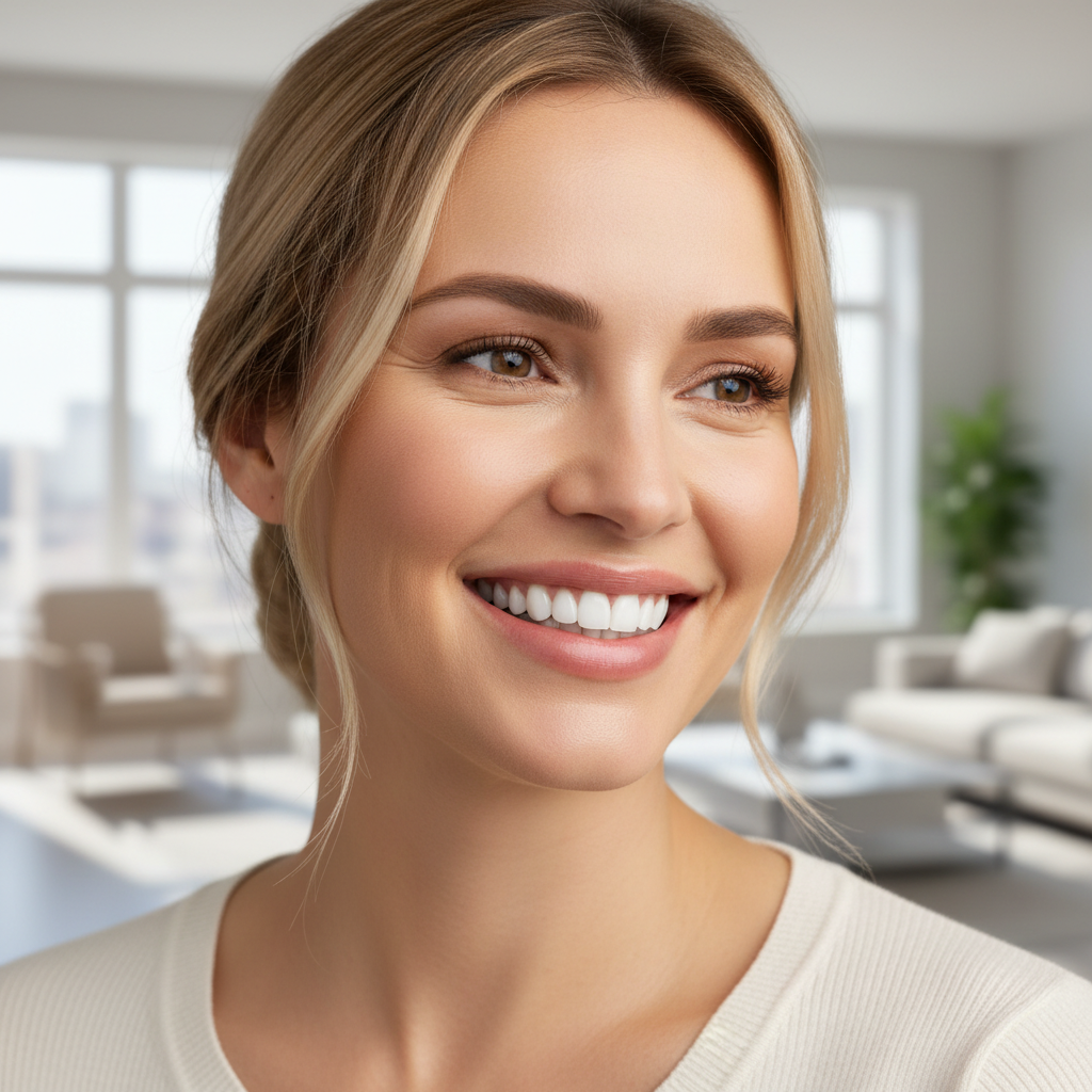 Brehn | Smile Veneers | Veneers cosmetici personalizzabili | Resina speciale medica | Correzione del sorriso istantanea | Arcata dentale superiore e inferiore