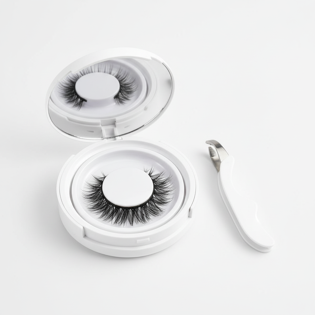Brehn | Set Professionale di Ciglia Magnetiche | Senza Colla e Riutilizzabili | Effetto Volume 3D | Inclusa Pinzetta di Precisione | Resistente al Vento e all'Acqua | Ipoallergenico