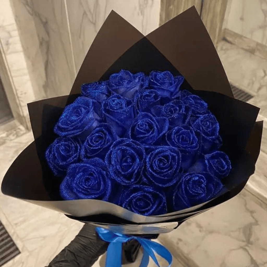 ROSALUNE – Rosa Glitter Eterna per Regali Romantici e Decorazioni per la Casa