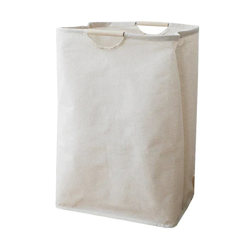 Cesto per la biancheria in cotone e lino JapanStil