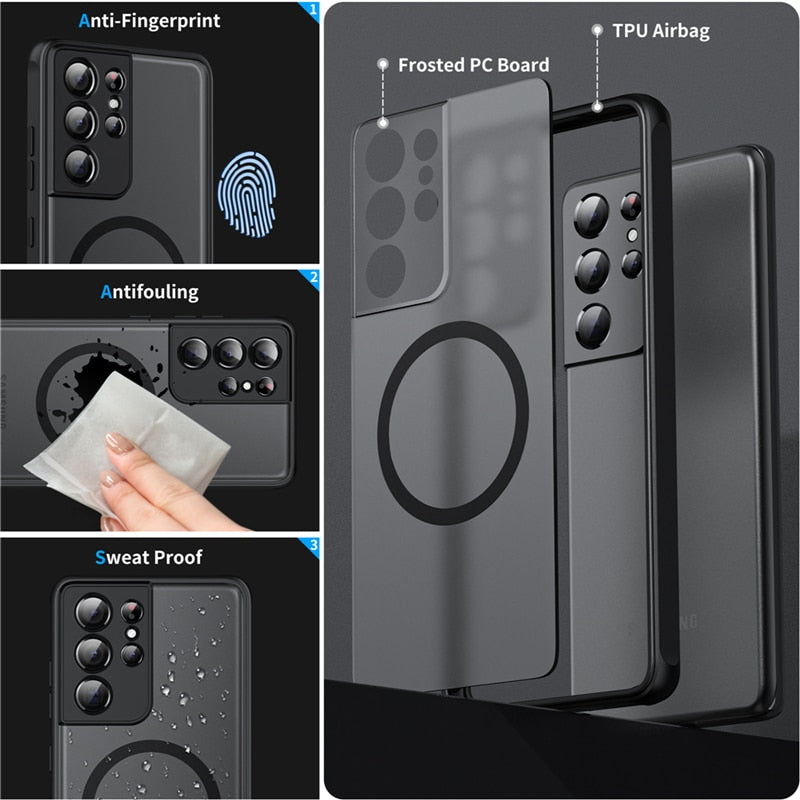 Brehn | custodia magnetica resistente agli urti per Samsung