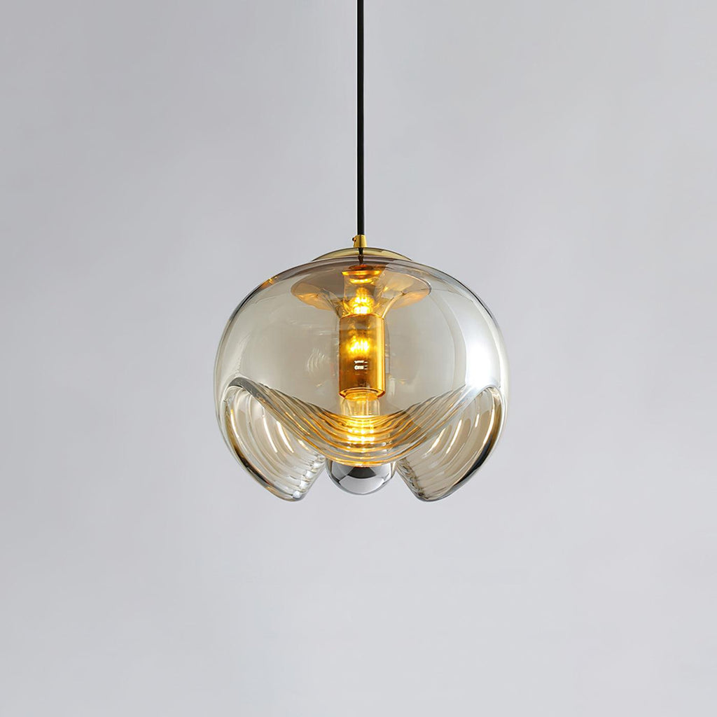 Lampada a sospensione Frivona – Vetro – Trasparente – 1/3 punti luce – Moderna