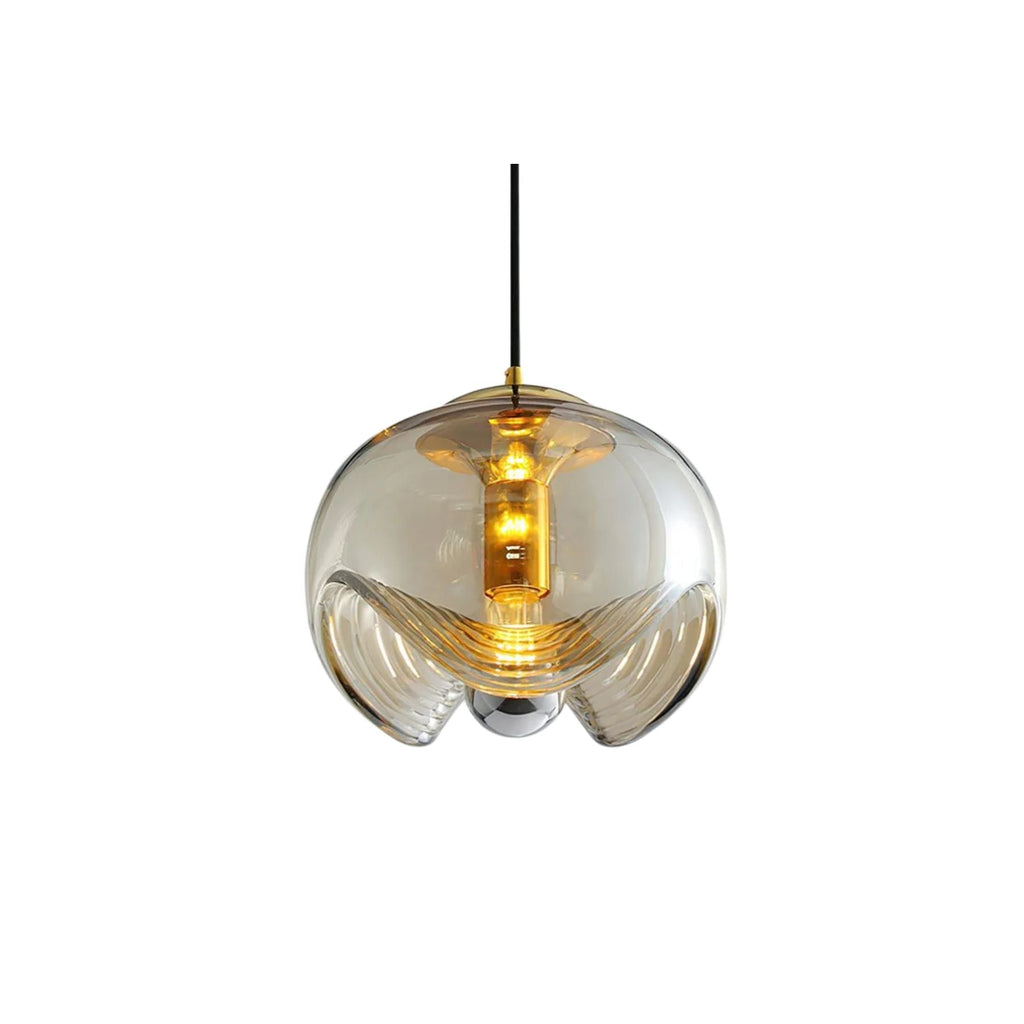 Lampada a sospensione Frivona – Vetro – Trasparente – 1/3 punti luce – Moderna