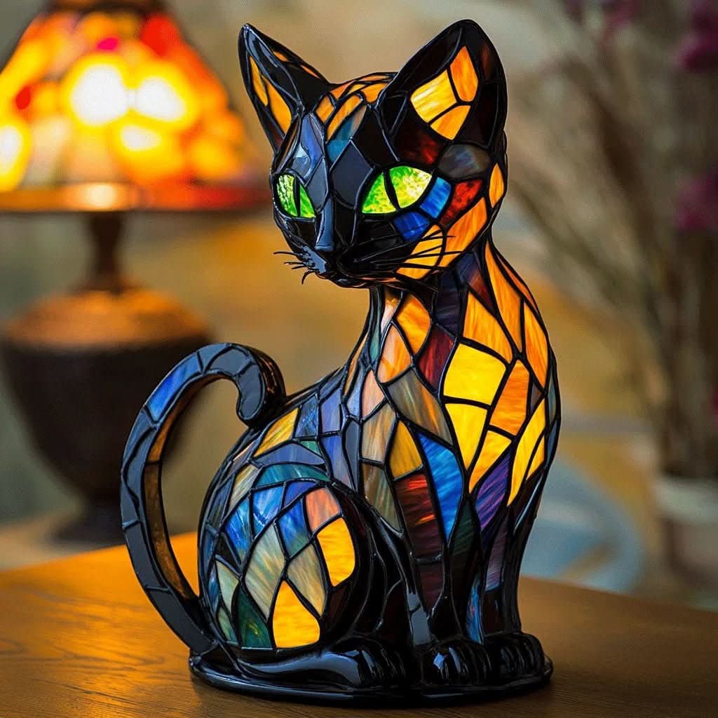 FELILUX – Lampada notturna LED per gatti giocosa con luce ambiente delicata