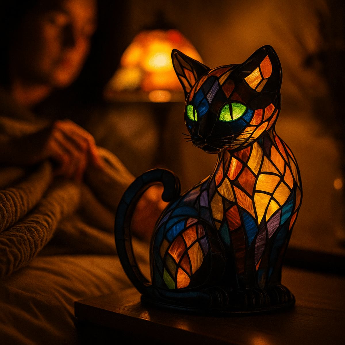 FELILUX – Lampada notturna LED per gatti giocosa con luce ambiente delicata