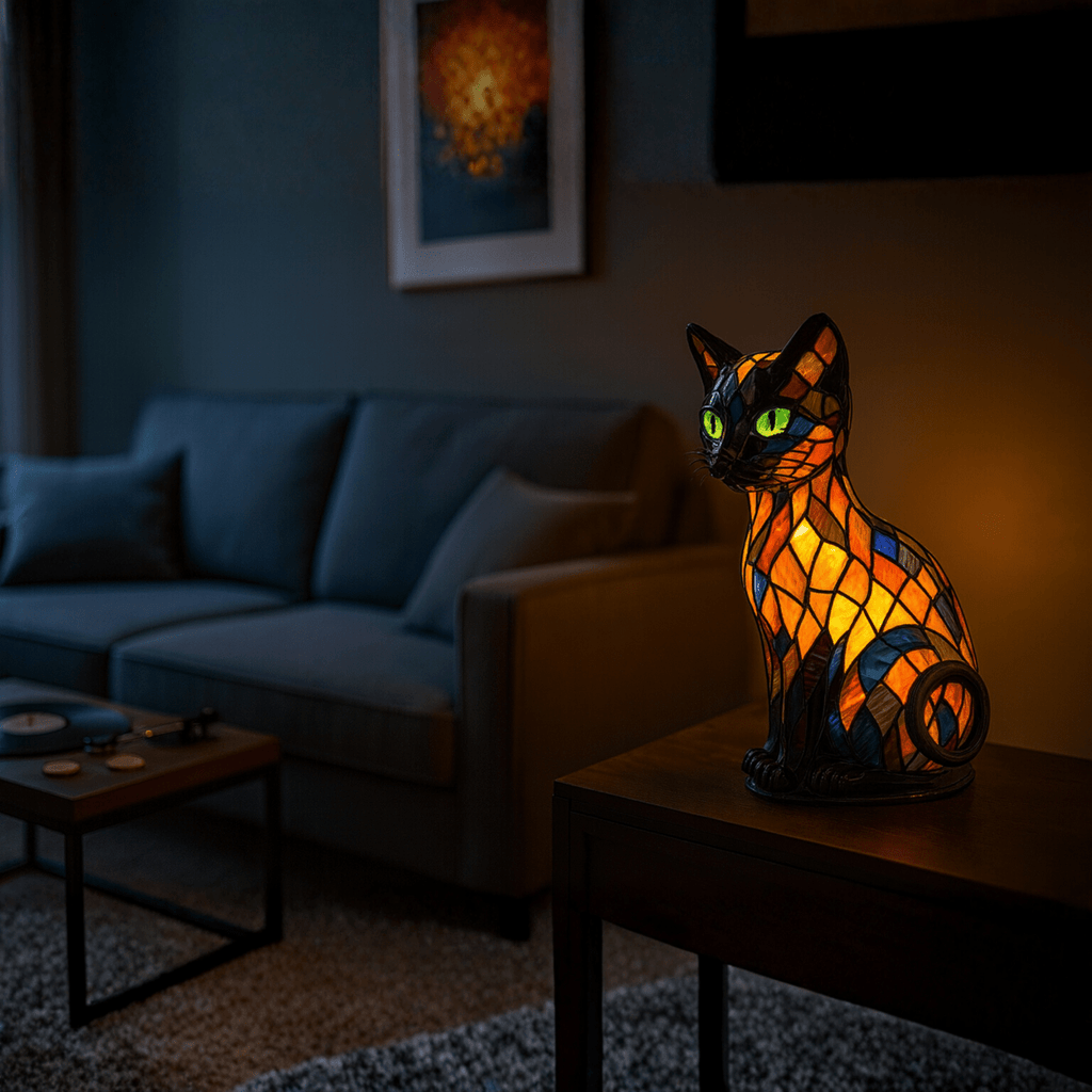 FELILUX – Lampada notturna LED per gatti giocosa con luce ambiente delicata