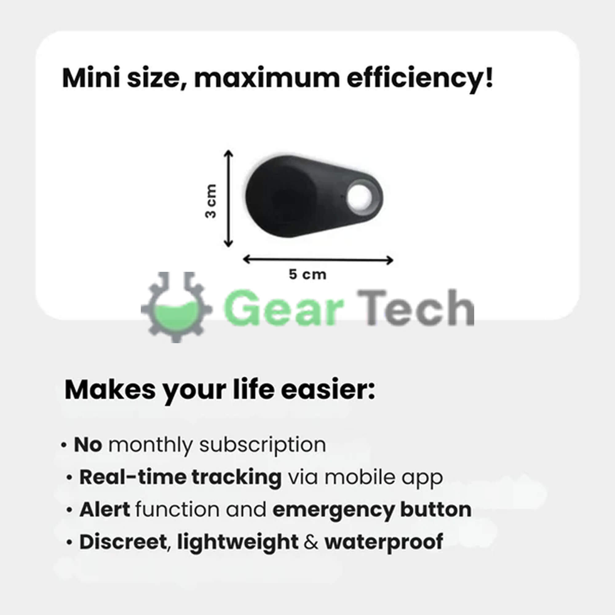 Tracker GPS per Cani Kirra Impermeabile con Aggiornamenti di Posizione in Tempo Reale